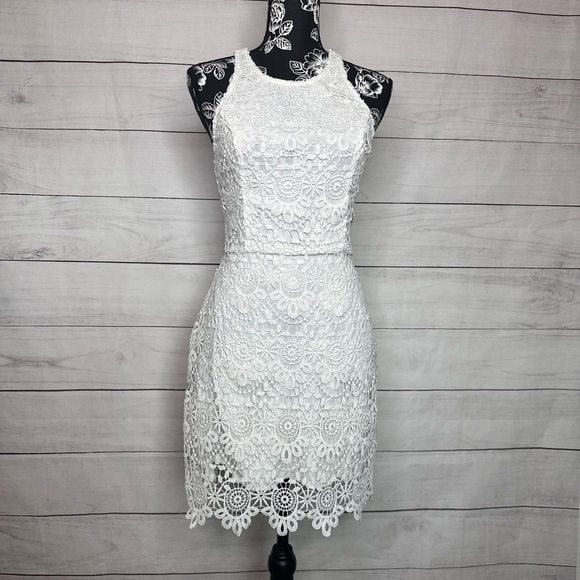 Hollister Mini Lace Dress Size M - Picture 2 of 9